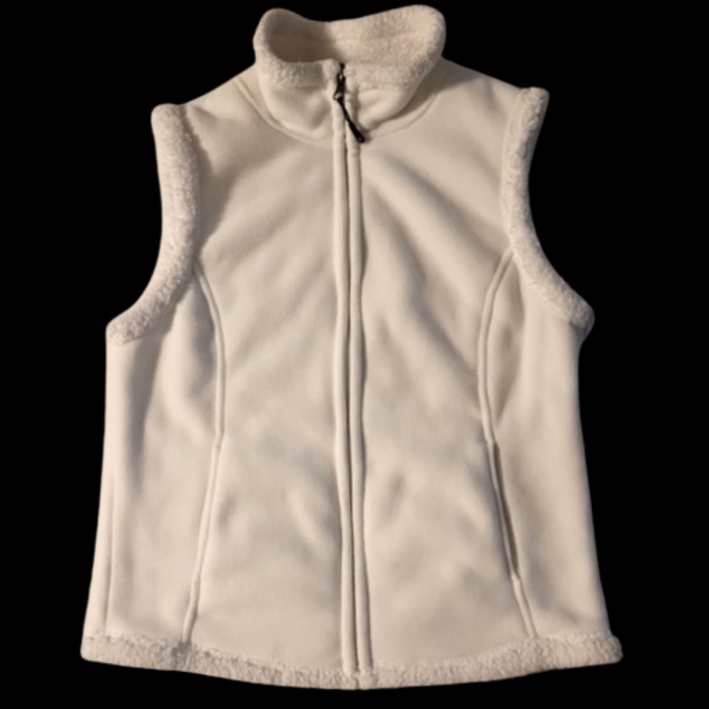 Laura Scott Faux Fir Velour Vest